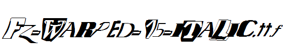 FZ-WARPED-15-ITALIC.ttf