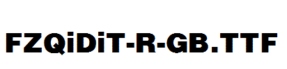 FZQiDiT-R-GB.ttf