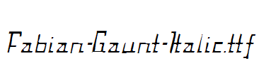 Fabian-Gaunt-Italic.ttf