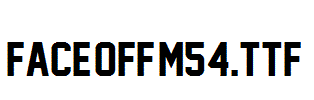 Face-Off-M54.ttf