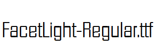 FacetLight-Regular.ttf