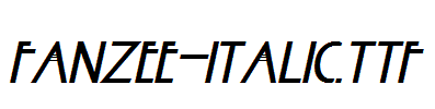 Fanzee-Italic.ttf