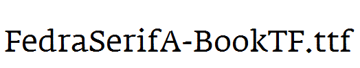 FedraSerifA-BookTF.ttf