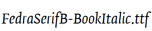 FedraSerifB-BookItalic.ttf