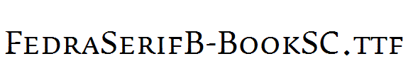 FedraSerifB-BookSC.ttf