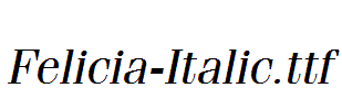 Felicia-Italic.ttf