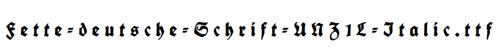 Fette-deutsche-Schrift-UNZ1L-Italic.ttf