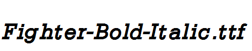 Fighter-Bold-Italic.ttf