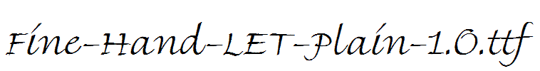 Fine-Hand-LET-Plain-1.0.ttf