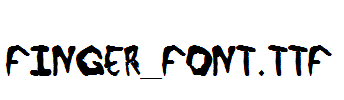 Finger_font.ttf