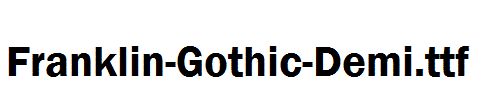 Franklin-Gothic-Demi.ttf