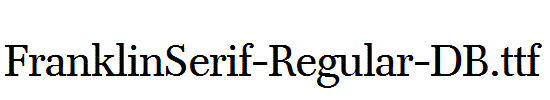 FranklinSerif-Regular-DB.ttf