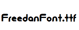 FreedanFont.ttf