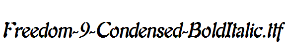 Freedom-9-Condensed-BoldItalic.ttf