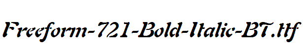 Freeform-721-Bold-Italic-BT.ttf