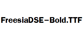 FreesiaDSE-Bold.ttf