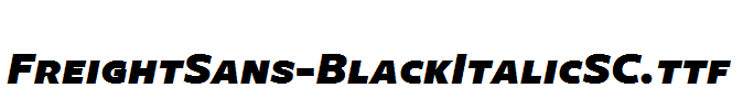 FreightSans-BlackItalicSC.ttf