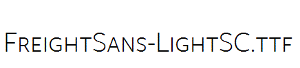 FreightSans-LightSC.ttf