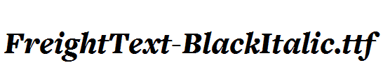 FreightText-BlackItalic.ttf