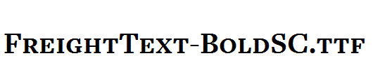 FreightText-BoldSC.ttf