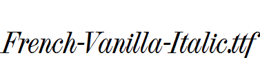 French-Vanilla-Italic.ttf