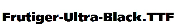 Frutiger-Ultra-Black.ttf