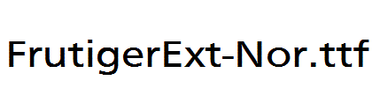 FrutigerExt-Nor.ttf