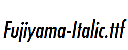 Fujiyama-Italic.ttf