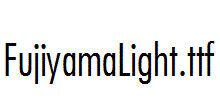 FujiyamaLight.ttf