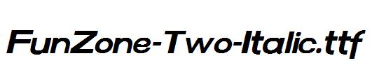 FunZone-Two-Italic.ttf