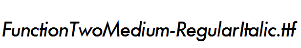 FunctionTwoMedium-RegularItalic.ttf