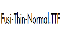 Fusi-Thin-Normal.ttf