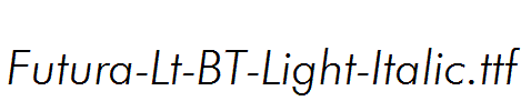 Futura-Lt-BT-Light-Italic.ttf