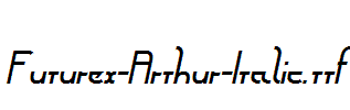 Futurex-Arthur-Italic.ttf