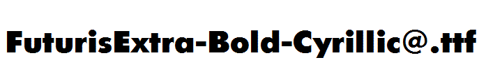 FuturisExtra-Bold-Cyrillic@.ttf