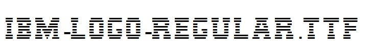 IBM-Logo-Regular.ttf