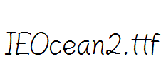 IEOcean2.ttf