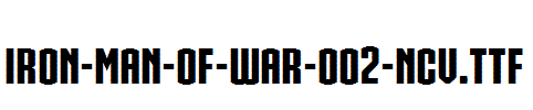 IRON-MAN-OF-WAR-002-NCV.ttf
