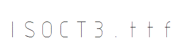 ISOCT3.ttf