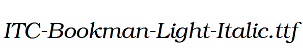 ITC-Bookman-Light-Italic.ttf
