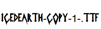 IcedEarth-copy-1-.ttf