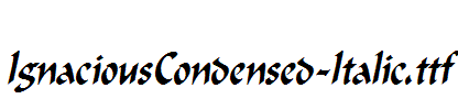 IgnaciousCondensed-Italic.ttf