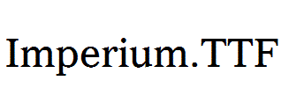 Imperium.ttf