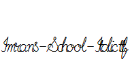 Imrans-School-Italic.ttf