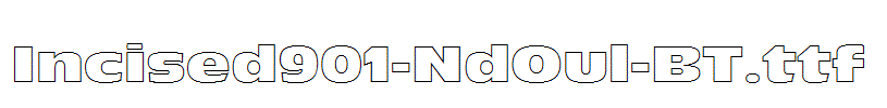 Incised901-NdOul-BT.ttf