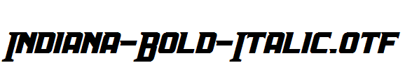 Indiana-Bold-Italic.otf