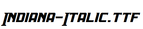 Indiana-Italic.ttf