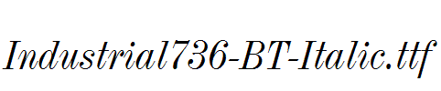 Industrial736-BT-Italic.ttf