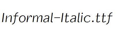 Informal-Italic.ttf