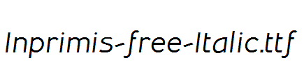 Inprimis-free-Italic.ttf